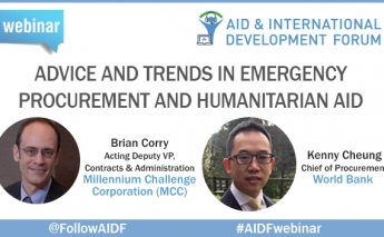Advice & Trends in Emergency Procurement & Humanitarian Aid